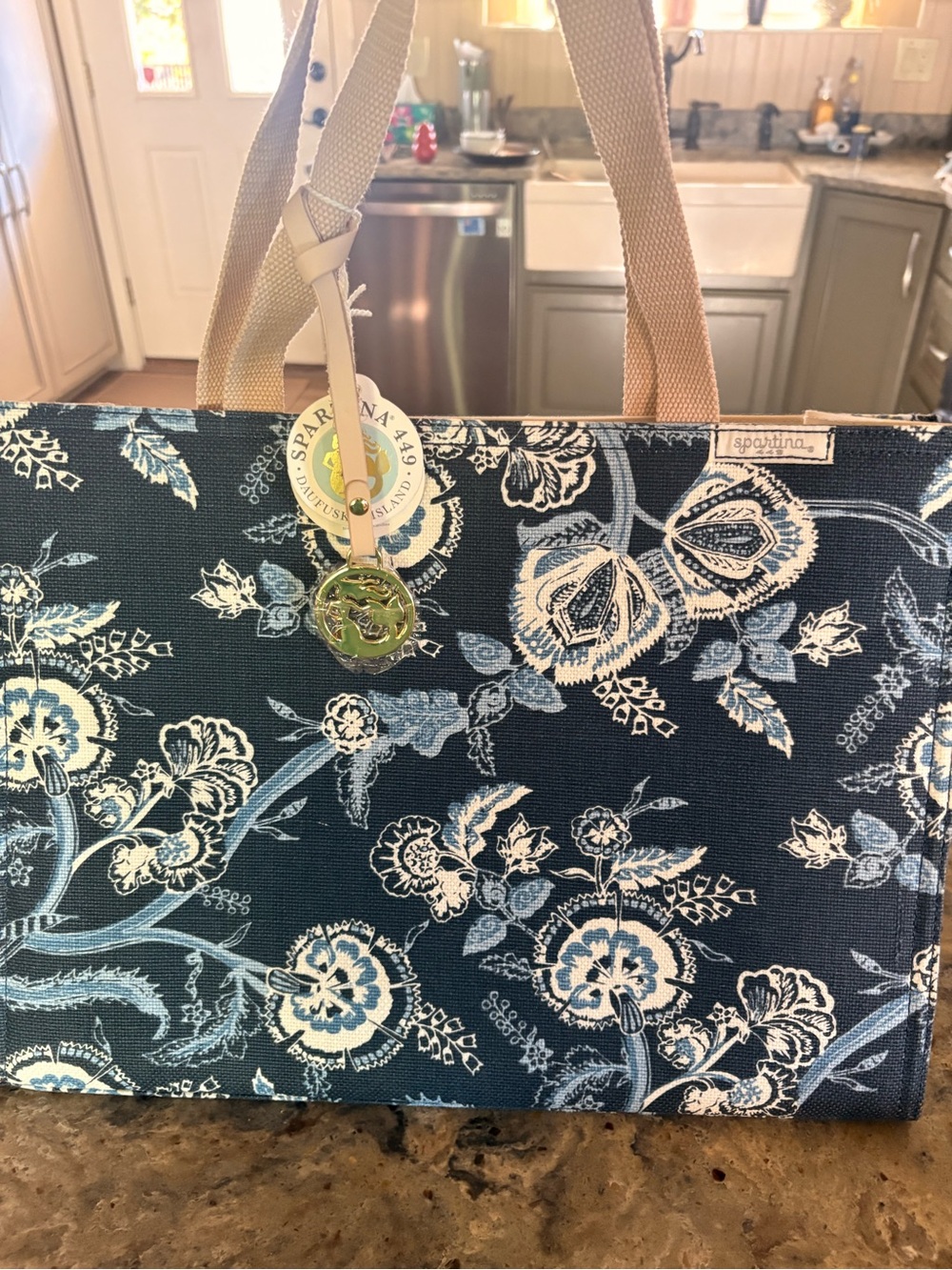 NWT Spartina 449 Tote Bag, O/S - Picture 2 of 6